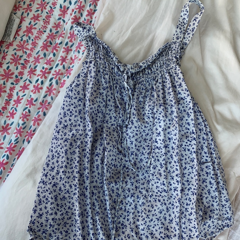 Nordstrom Silk Floral Tank